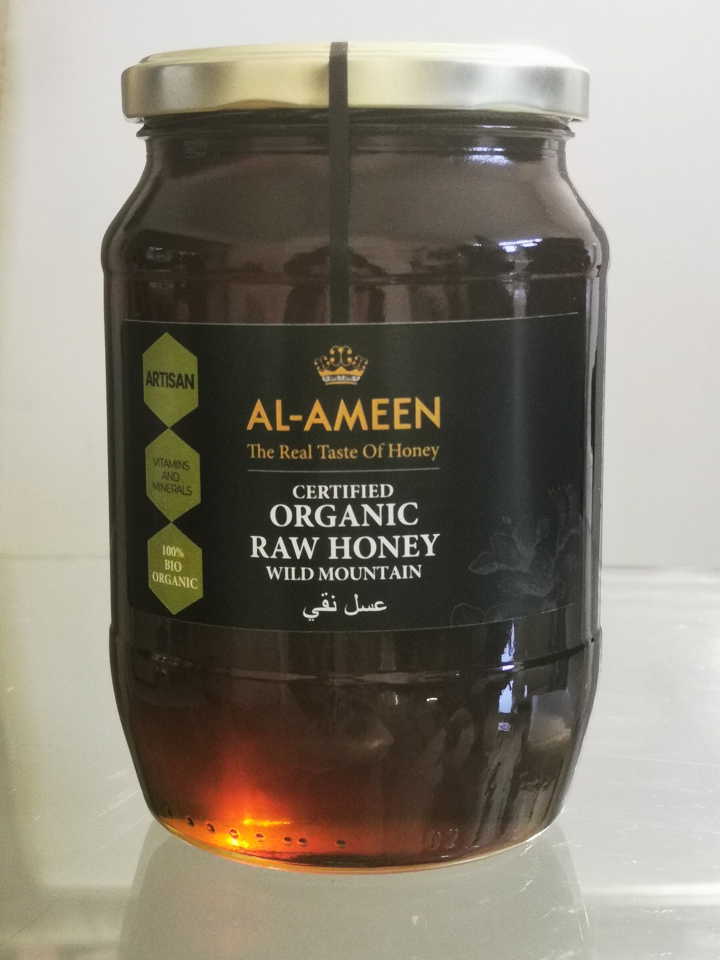 Organic Raw Wild Mountain Honey
