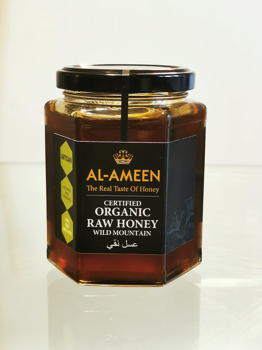 Organic Raw Wild Mountain Honey