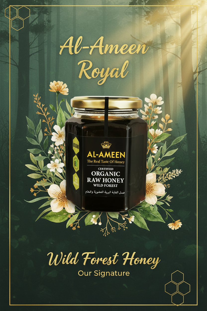 Al-Ameen Royal Wild Forest Honey Signature Poster