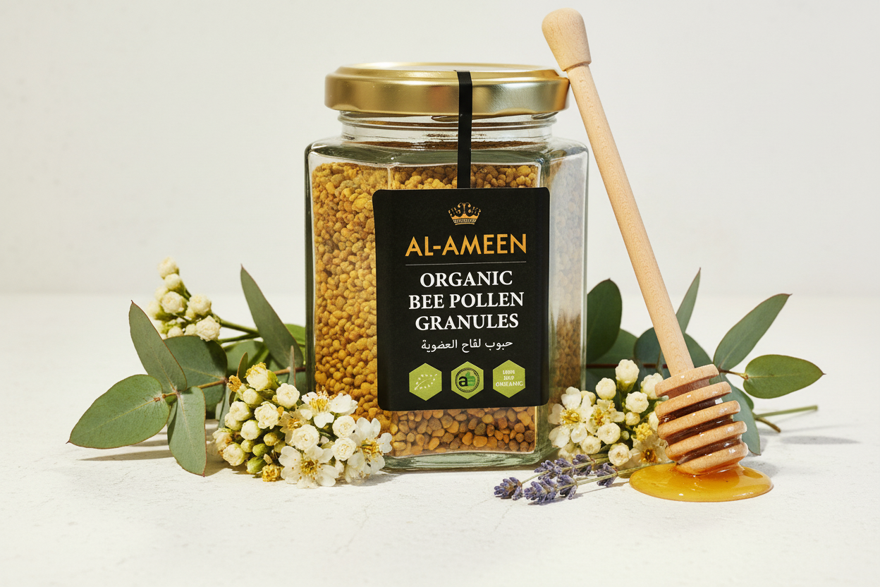 Bee Pollen Lifestyle Image - No Text