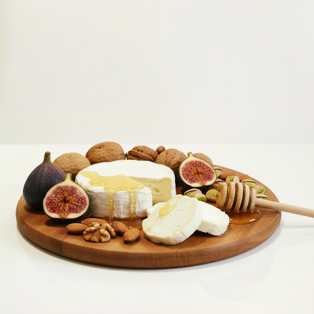 Cheese Board Without Honey Jar
