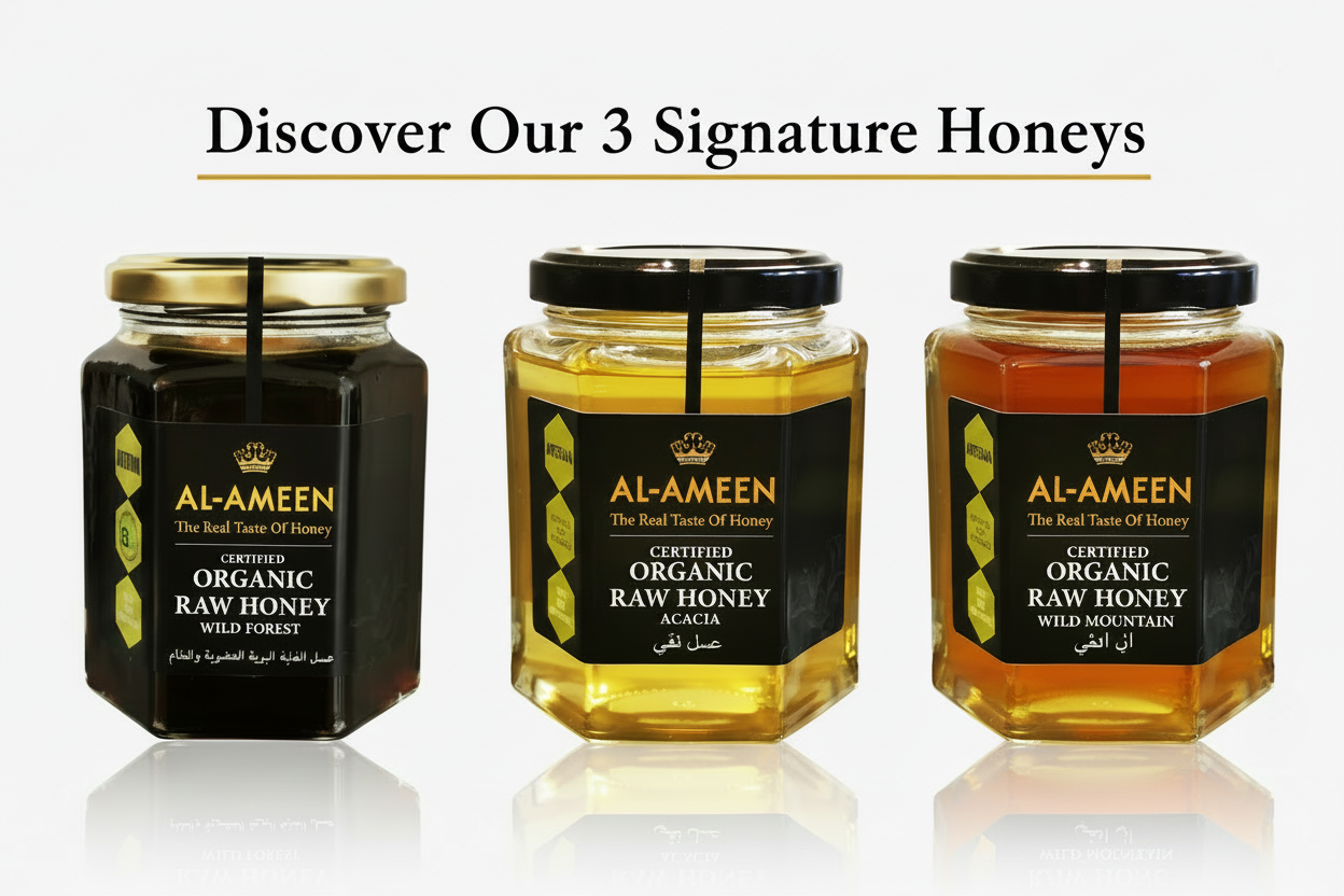 Organic Raw Acacia Honey