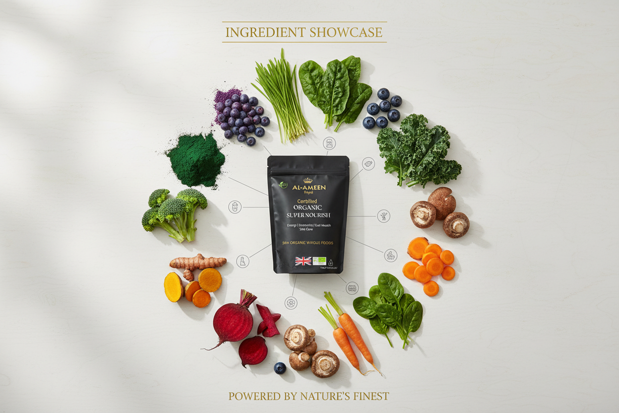 SuperNourish Ingredients Poster